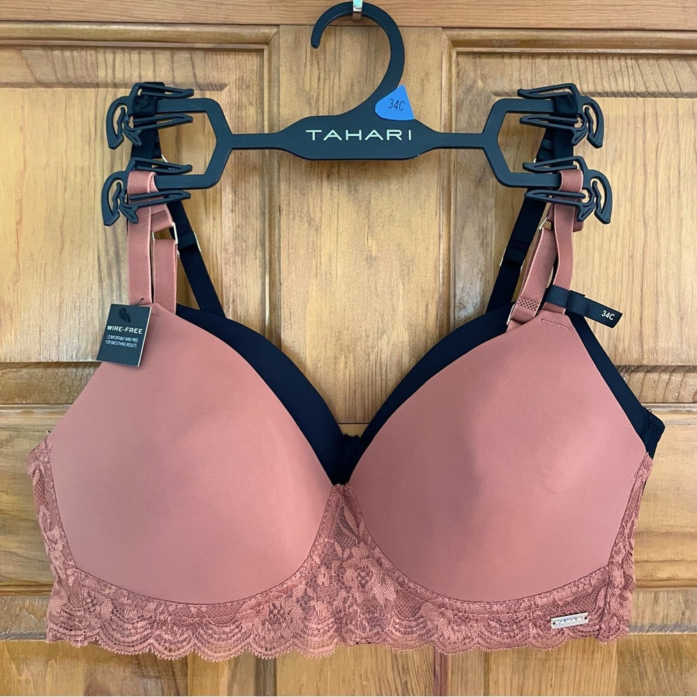 NWT Tahari Wireless Bras 34C Set of 2